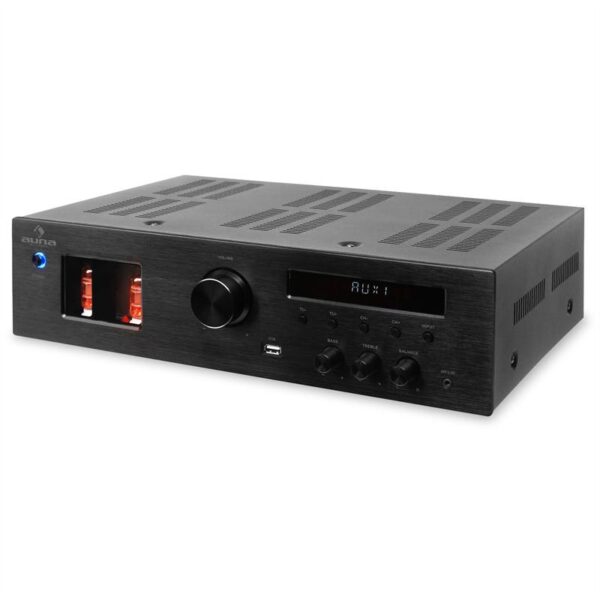 Auna Tube 65 elektrónkový hi-fi zosilňovač, MP3, USB, 600 W - Image 2