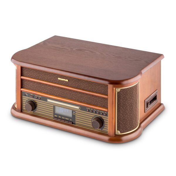 Retro stereo zariadenie Auna Belle Epoque 1908, USB, CD, MP3 - Image 3