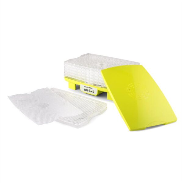 Klarstein Bananarama, sušička ovocia, 550 W, 6 poschodí, zelená