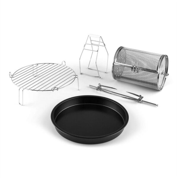 Klarstein VitAir Turbo, teplovzdušná fritéza, 1400 W, 9 l, sivo-čierna - Image 3