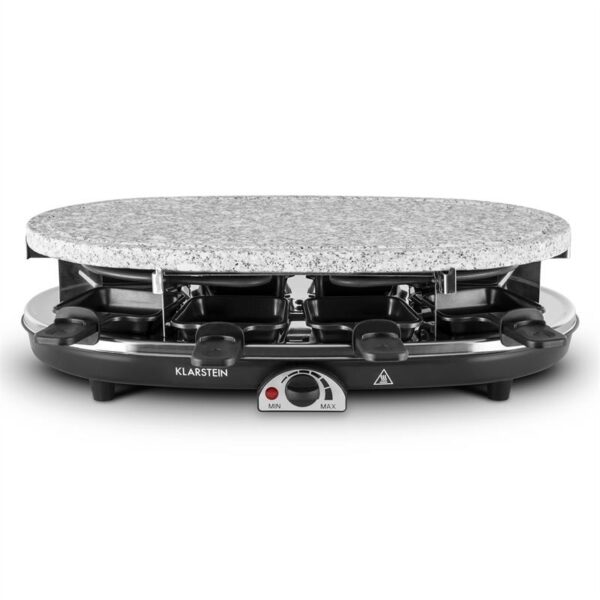 Klarstein Steaklette, raclette gril, 1500 W, granitová platňa, pre 8 osôb