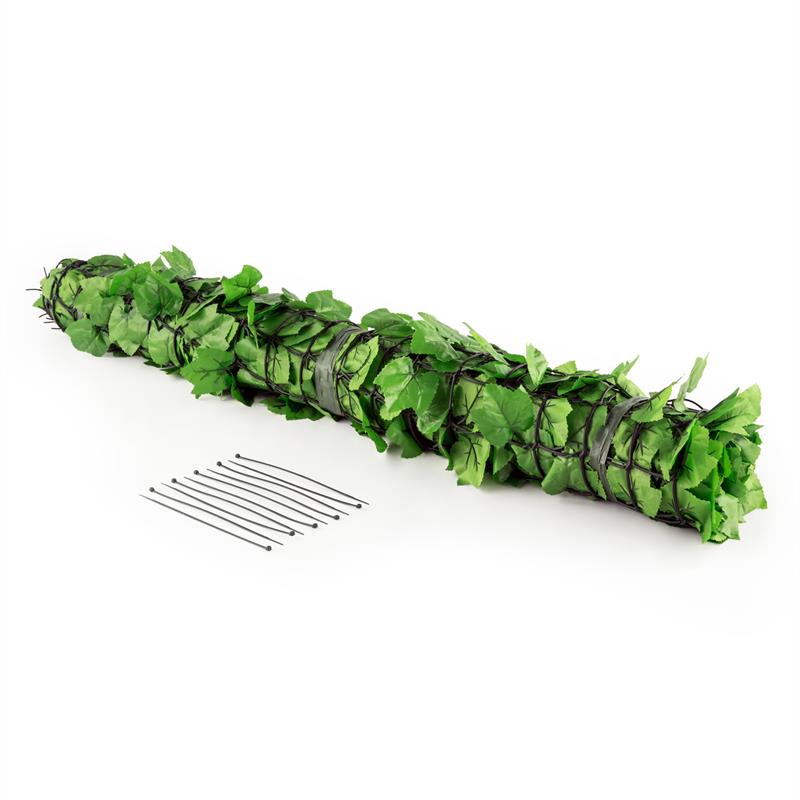 Blumfeldt Fency Bright Ivy, zástena, ochrana pred pozorovaním, ochrana pred vetrom, 300 x 100 cm, brečtan, svetlozelená - Image 3