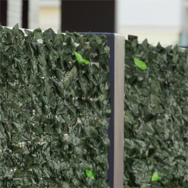 Blumfeldt Fency Dark Leaf, zástena, ochrana pred pozorovaním, ochrana pred vetrom, 300 x 150 cm, buk, tmavozelená - Image 2