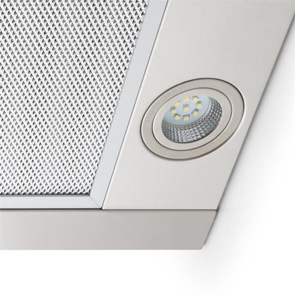 Klarstein Zelda, digestor, 60 cm, nástenný, 620 m³/h, LED, dotykové ovládanie, časovač, nehrdzavejúca oceľ - Image 2