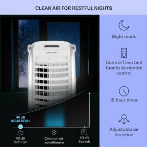Klarstein Maxfresh, 4 v 1 ochladzovač vzduchu, ventilátor, 65 W, 6 l, diaľkový ovládač, 2 x chladiaci box