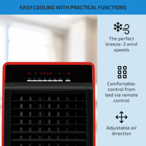 OneConcept CTR-1, ochladzovač vzduchu 4 v 1, 65 W, diaľkové ovládanie