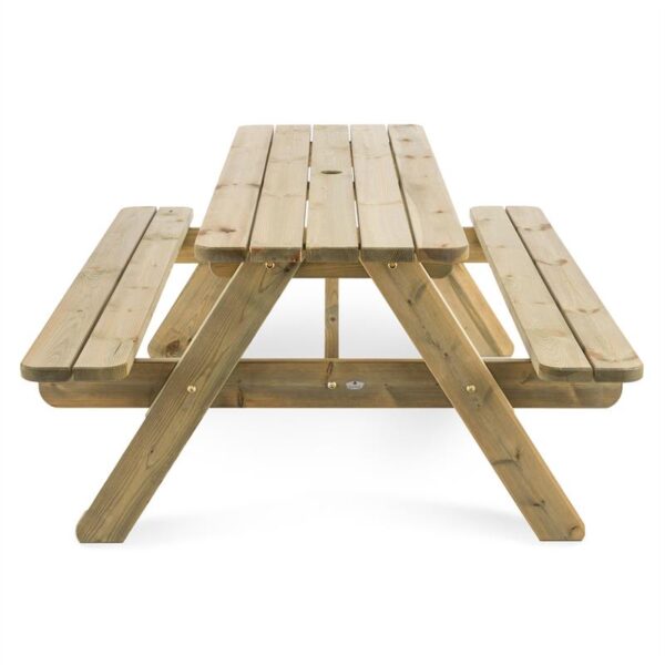 Blumfeldt Picknicker 180, piknikový stôl, záhradný set, 32 mm, borovicové drevo - Image 2