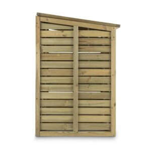 Waldbeck Ordnungshüter 2T, box na smetné koše, 145 x 130 x 87 cm (Š x V x H), 2 koše, FSC borovica