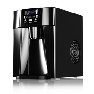 Klarstein Ice Volcano 2 G, výrobník ľadu, 12 kg/24 h, zariadenie na výrobu ľadu, LED, čierny
