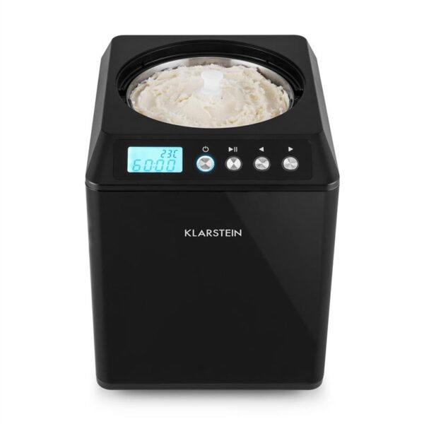 Klarstein Vanilly Sky Family, zmrzlinovač, výrobník zmrzliny a mrazeného jogurtu, 250 W, 2,5 l, čierny - Image 3