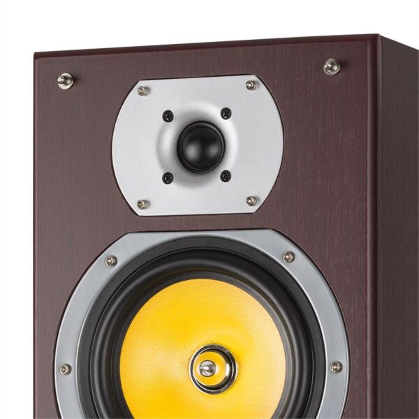 Auna V9B, priestorové (surround) reproduktory, set 5 boxov, 440W RMS, mahagón - Image 2