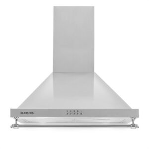 Klarstein Montblanc 60, digestor, 60 cm, nástenný, 610 m³/h, LED, lišta, strieborno-šedý