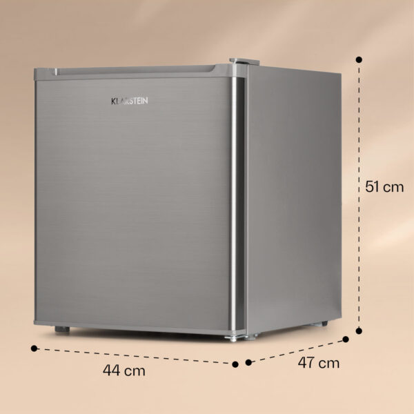 Klarstein Garfield Eco E, mraznička, 33 l, 4 hviezdičky, kompaktná, strieborná - Image 3