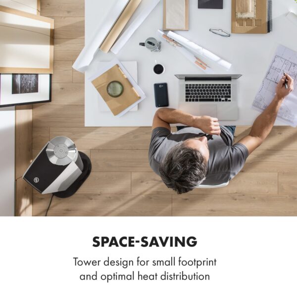 Klarstein Hightower Heat Deluxe, teplovzdušný ventilátor, 2200 W, stĺpový ohrievač, termostat - Image 3