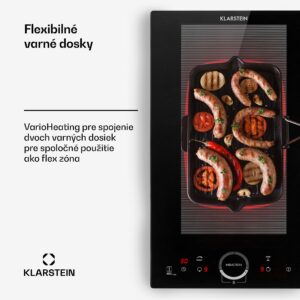 Klarstein Delicatessa Slim, indukčná varná doska, 3500 W, časovač, čierna
