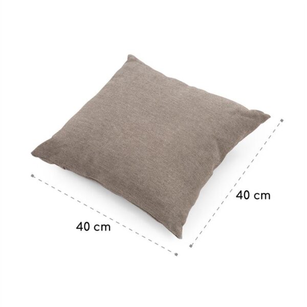 Blumfeldt Titania Pillows, vankúš, polyester, nepremokavý, hnedý - Image 3