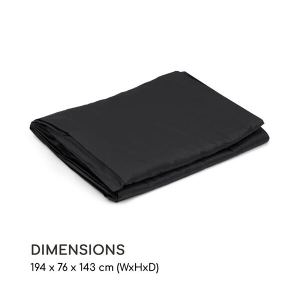 Blumfeldt Titania Raincover, ochranný kryt, 100 % polyester, ochrana v každom počasí, čierny - Image 2