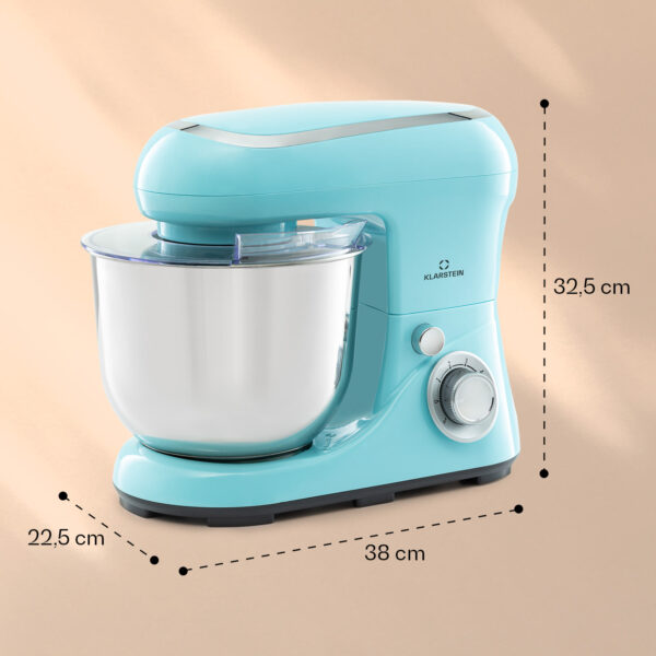 Klarstein Bella Pico 2G, kuchynský robot, 1300 W, 1,7 PS, 6 stupňov, 5 l - Image 3
