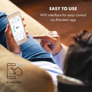 Klarstein DryFy Pro Connect Smart, Odvlhčovač vzduchu, WiFi, Kompresný, 30l/d, 25-30m², Biela