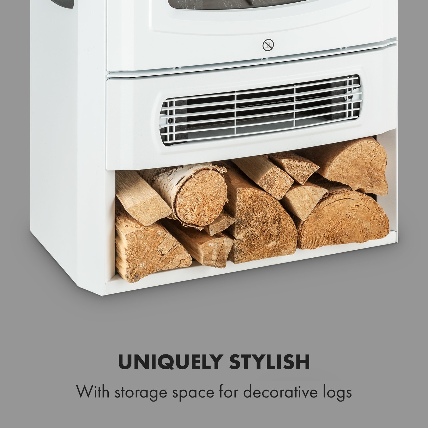 Klarstein Bormio Panorama, elektrický krb, 1000/2000 W, termostat - Image 2