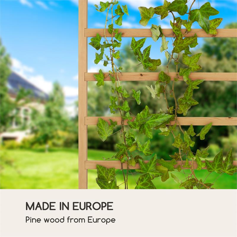 Blumfeldt Modu Grow 50 UP, mriežka na rastliny, 151 x 50 x 3 cm, borovica - Image 2