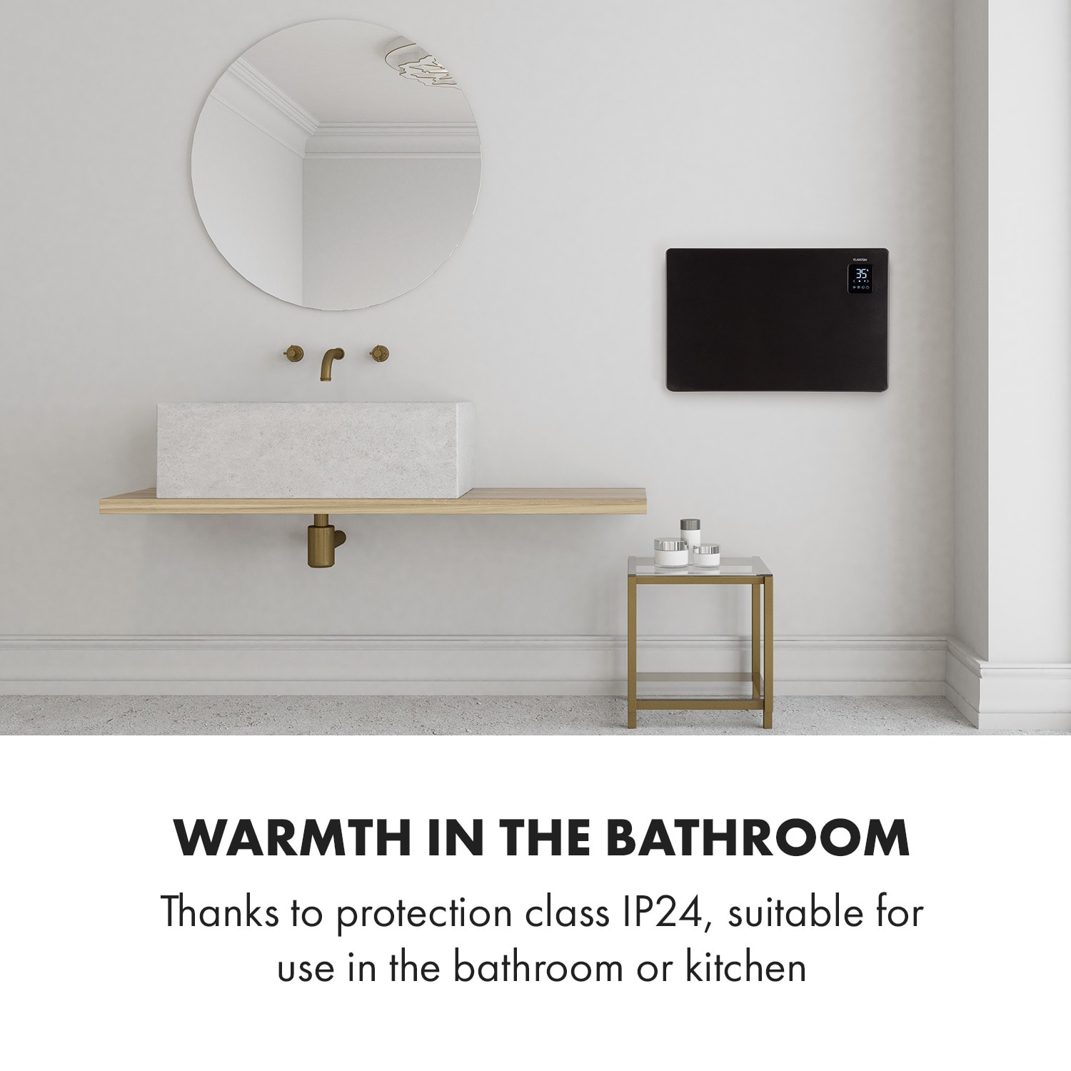 Klarstein Bansin Smart 1500, konvektor, 1500 W, ovládanie cez aplikáciu - Image 3