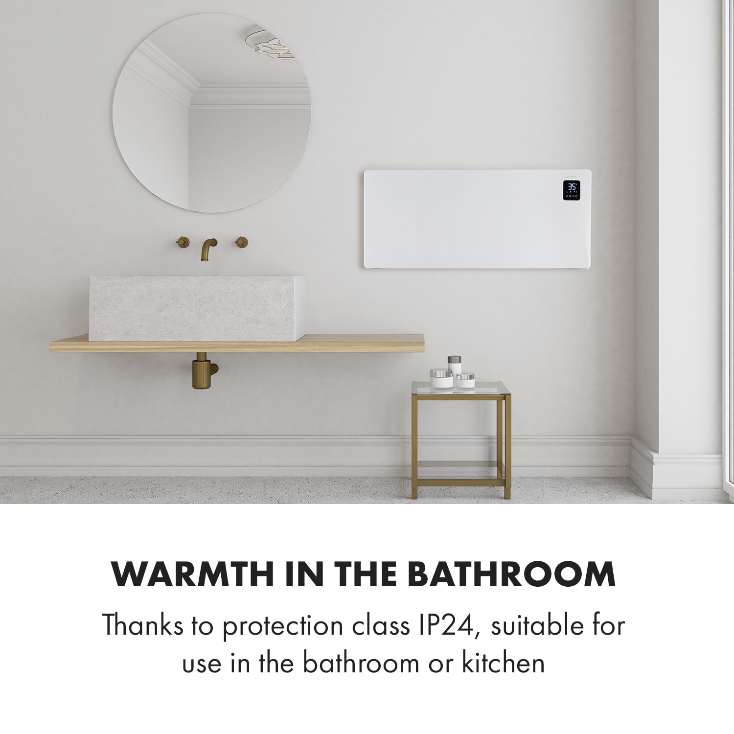 Klarstein Bansin Smart 2500, konvektor, 2500 W, ovládanie cez aplikáciu - Image 3