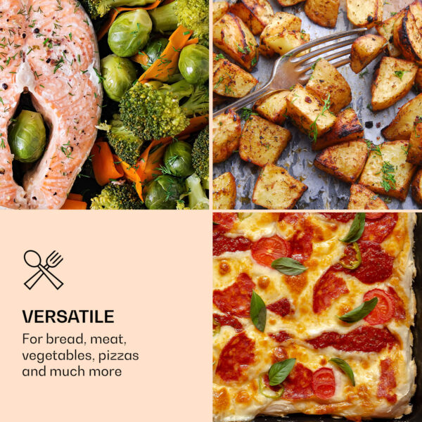 Klarstein Diavolo Napoletana, pec na pizzu, na drevené uhlie, nehrdzavejúca oceľ - Image 3