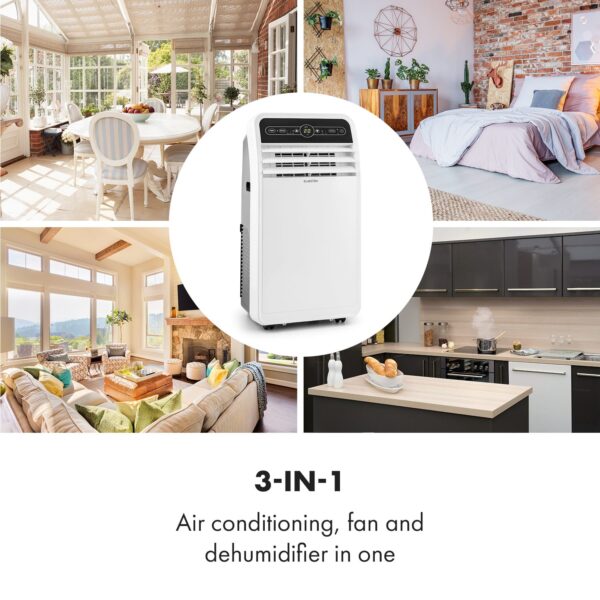 Klarstein Metrobreeze New York Smart 7k, mobilná klimatizácia, 7000 BTU/2,1 kW, A, diaľkový ovládač - Image 2