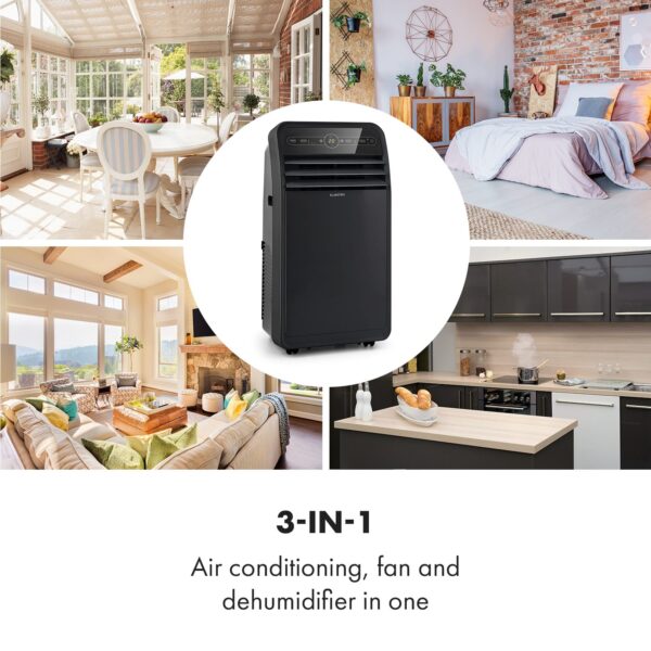 Klarstein Metrobreeze New York Smart 12k, mobilná klimatizácia, 12 000 BTU/3,5 kW, A, diaľkový ovládač - Image 2
