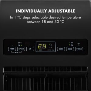 Klarstein Metrobreeze Rom Smart, mobilná klimatizácia, 10 000 BTU, 3,0 kW, A, diaľkový ovládač