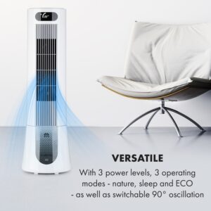 Klarstein Skyscraper Frost, ochladzovač vzduchu, 45 W, 7 l, 2 x chladiaci box, mobilný