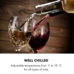 Klarstein Barolo 28 Uno, vinotéka, 70 l, 11–18°C, 1 zóna - Image 3
