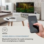 Auna Areal 525 DG, 5.1 systém domáceho kina, 125 W RMS, optický vstup, BT, USB, SD, AUX, diaľkový ovládač
