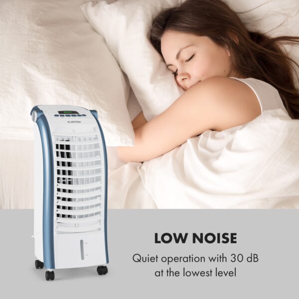 Klarstein Maxfresh, 3 v 1 ochladzovač vzduchu, ventilátor, 65 W, 6 l, diaľkový ovládač, 2 x chladiaci box - Image 3