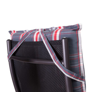 Blumfeldt Sylt, čalúnená podložka, podložka na stoličku, podložka na vyššie polohovacie kreslo, vankúš, polyester, 50 × 120 × 9 cm