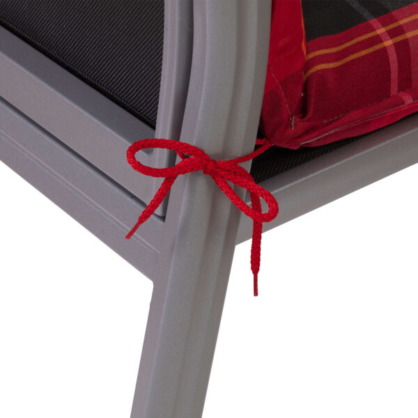 Blumfeldt Prato, poduška s nízkou zadnou časťou, na nižšie polohovacie kreslo, na záhradnú stoličku, polyester, 50 x 100 x 8 cm, 2 x poduška