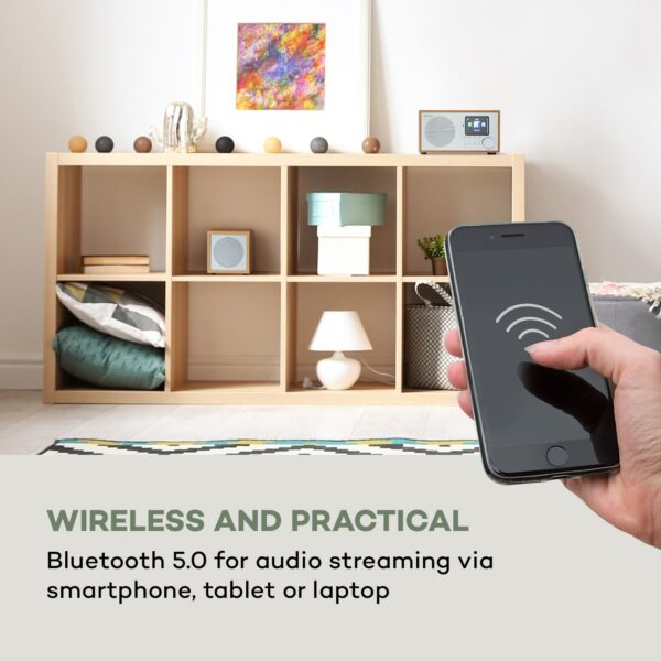 Auna Silver Star Mini Two, internetové DAB+/FM rádio, WiFi, BT, TWS reproduktor