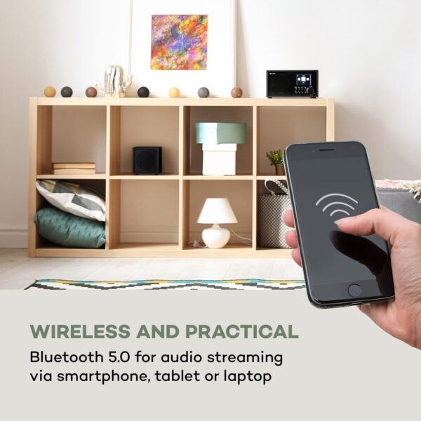 Auna Silver Star Mini Two, internetové DAB+/FM rádio, WiFi, BT, TWS reproduktor