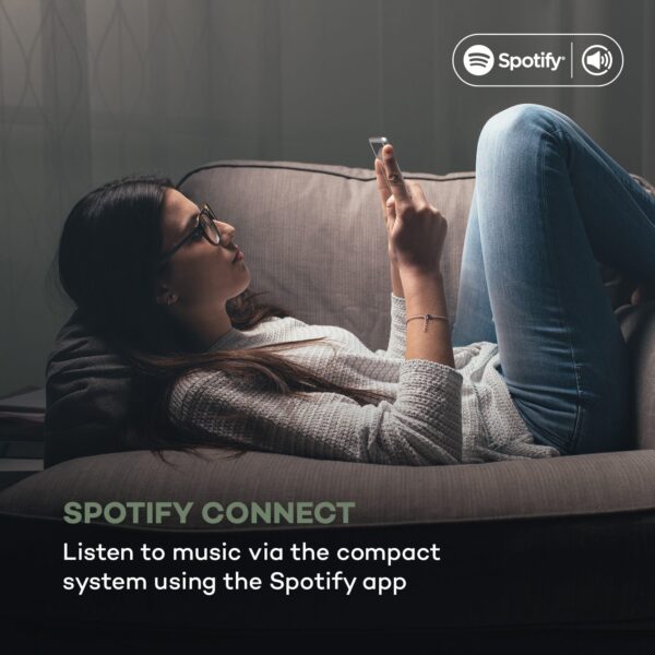 Auna Harvard, kompaktný systém, Internet/DAB+/ UKW rádio, CD prehrávač, Bluetooth
