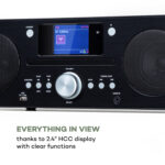 Auna Harvard, kompaktný systém, Internet/DAB+/ UKW rádio, CD prehrávač, Bluetooth - Image 3