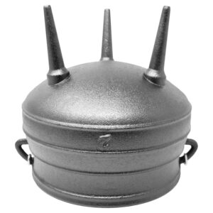 Klarstein Beefalo, liatinový hrniec, potjie, nožičky, veľkosť M, liatina, okrúhly, pokrievka, 6 l