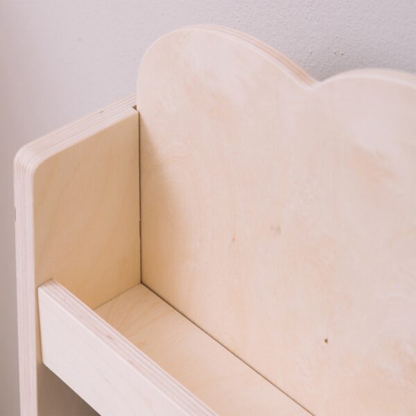 Mobli Dotty, Natural Haus, detský regál na knihy, Montessori, multiplex, 60 × 95 × 13 cm - Image 2