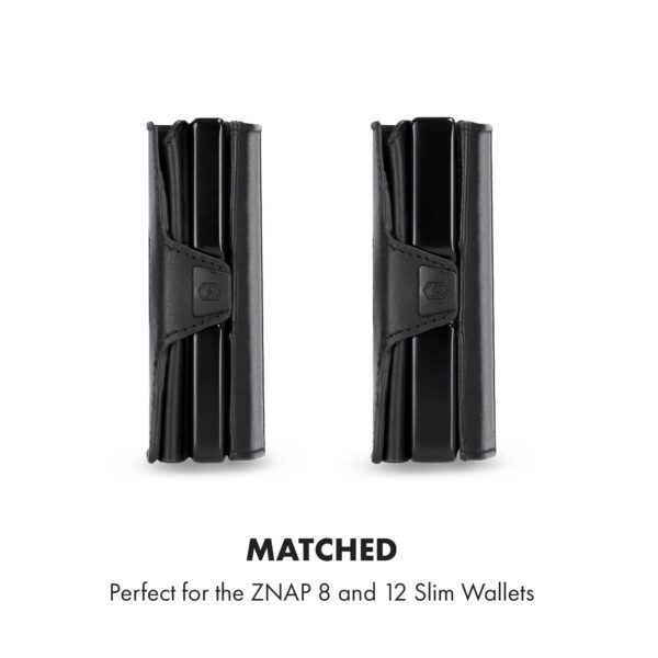 Slimpuro Coin Pocket s ochrannou kartou RFID pre ZNAP Slim Wallets 8 a 12, spínací gombík - Image 3