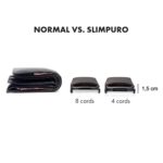 Slimpuro ZNAP, tenká peňaženka, 8 kariet, priečinok mince, 8,9 × 1,5 × 6,3 cm (Š × V × H), RFID ochrana - Image 3