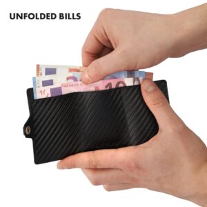 Slimpuro ZNAP, tenká peňaženka, 12 kariet, priečinok na mince, 8,9 × 1,8 × 6,3 cm (Š × V × H), RFID ochrana