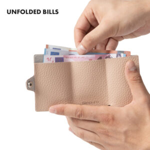 Slimpuro ZNAP Slim Wallet, 8 kariet, priehradka na mince, 8,9 x 1,5 x 6,3 cm (Š x V x H), ochrana RFID