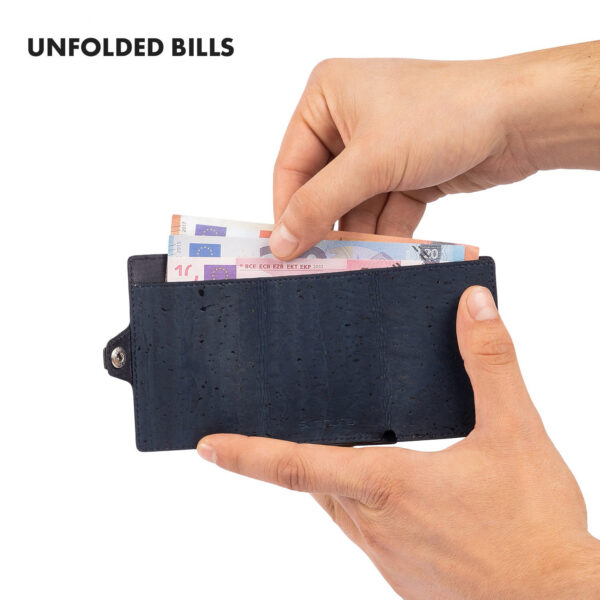 Slimpuro ZNAP, tenká peňaženka, 12 kariet, priečinok na mince, 8,9 × 1,8 × 6,3 cm (Š × V × H), RFID ochrana