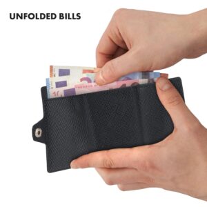 Slimpuro ZNAP, tenká peňaženka, 8 kariet, priečinok mince, 8,9 × 1,5 × 6,3 cm (Š × V × H), RFID ochrana
