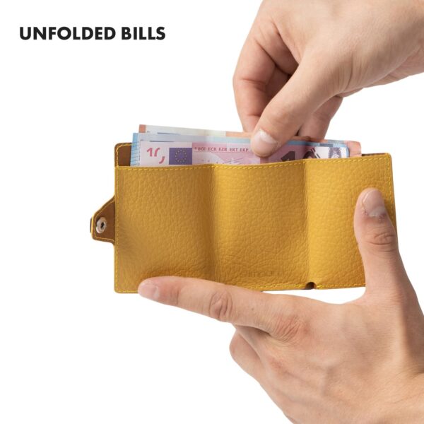 Slimpuro ZNAP Slim Wallet, 12 kariet, priehradka na mince, 8,9 x 1,8 x 6,3 cm (Š x V x H), ochrana RFID